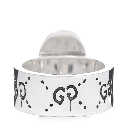 gucci ghost ring rep|Gucci sterling silver ghost ring.